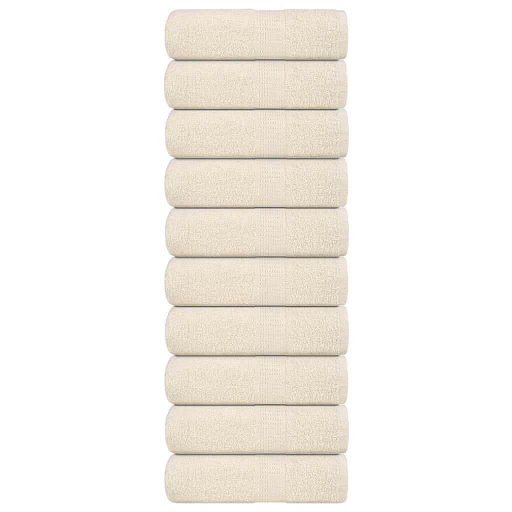 Duschtücher Frogn 10 Stk. 360 G/M² Creme