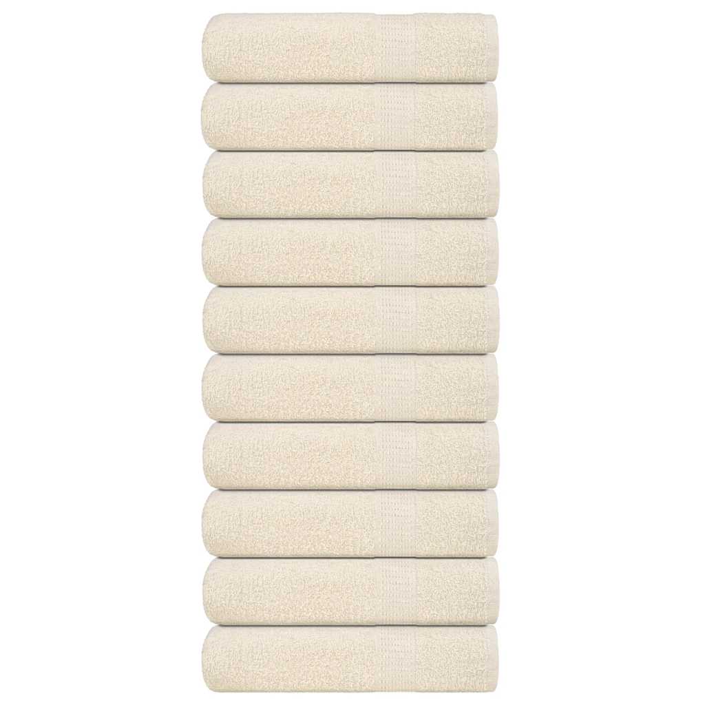 Duschtücher Frogn 10 Stk. 360 G/M² Creme