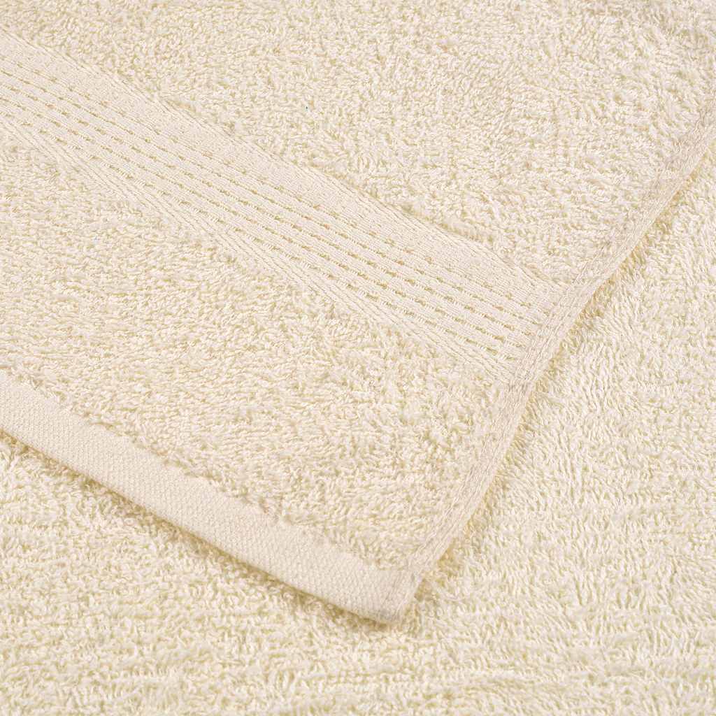 Duschtücher Frogn 2 Stk. 360 G/M² Creme
