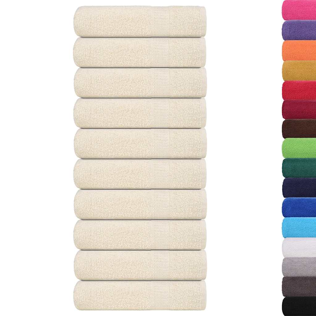 Duschtücher Frogn 10 Stk. 360 G/M² Creme