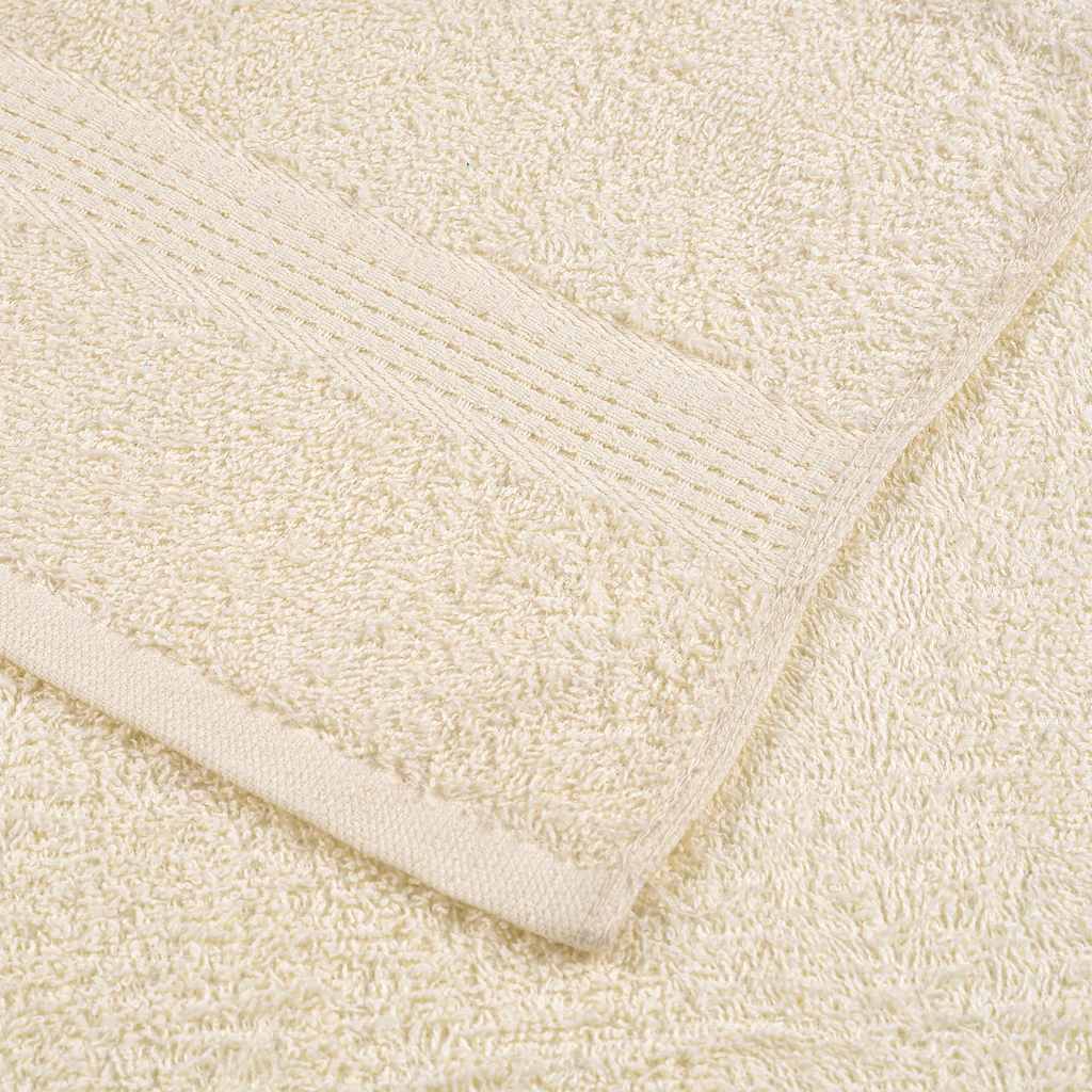 Duschtücher Frogn 10 Stk. 360 G/M² Creme