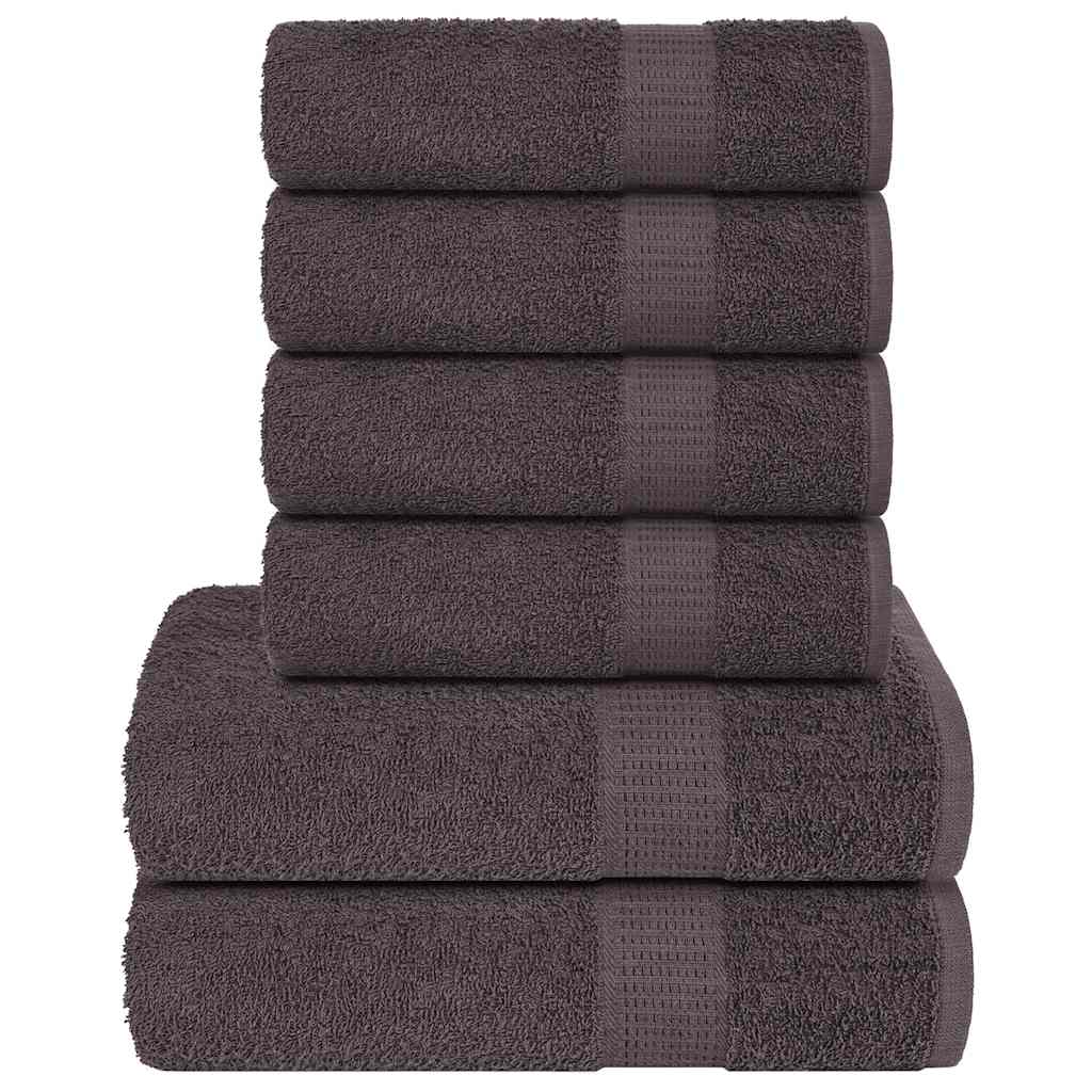 6-Tlg. Handtuch-Set Frogn 360 G/M²
