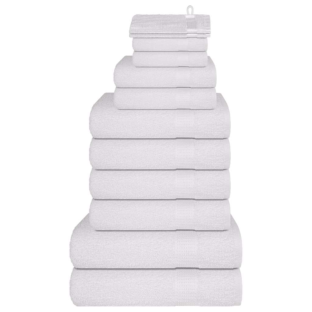 12-Tlg. Handtuch-Set Frogn Bordeaux 360 G/M²