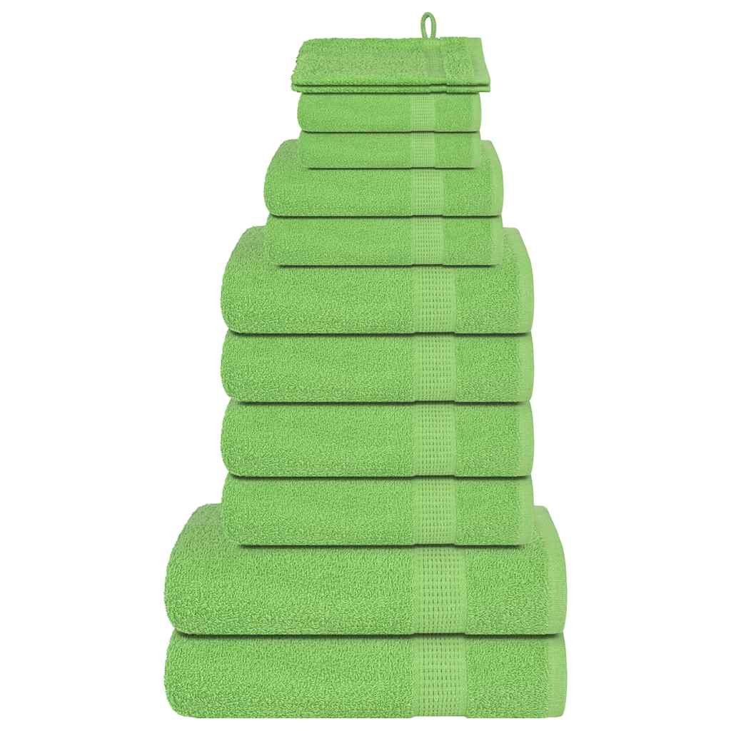 12-Tlg. Handtuch-Set Frogn Bordeaux 360 G/M²
