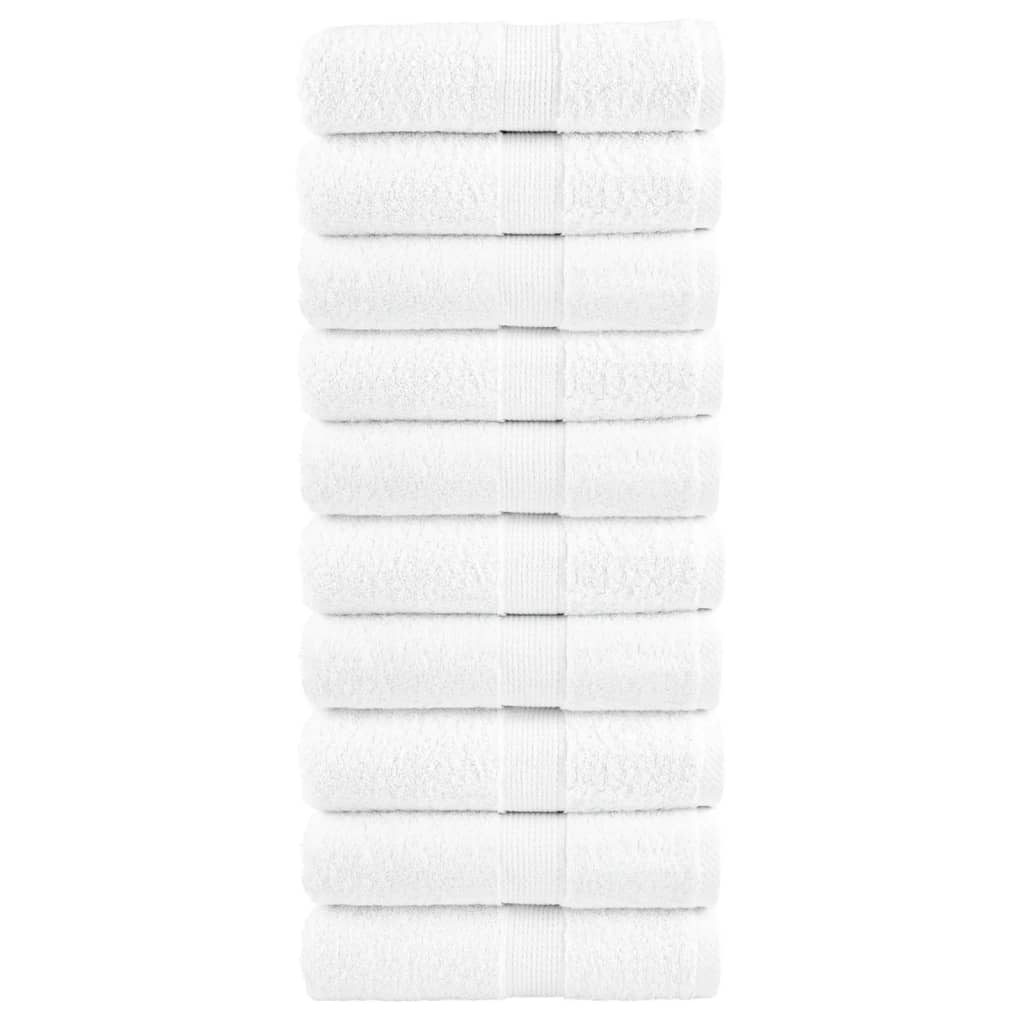 Premium Badetücher Solund 4 Stk. 600 G/M² Weiß