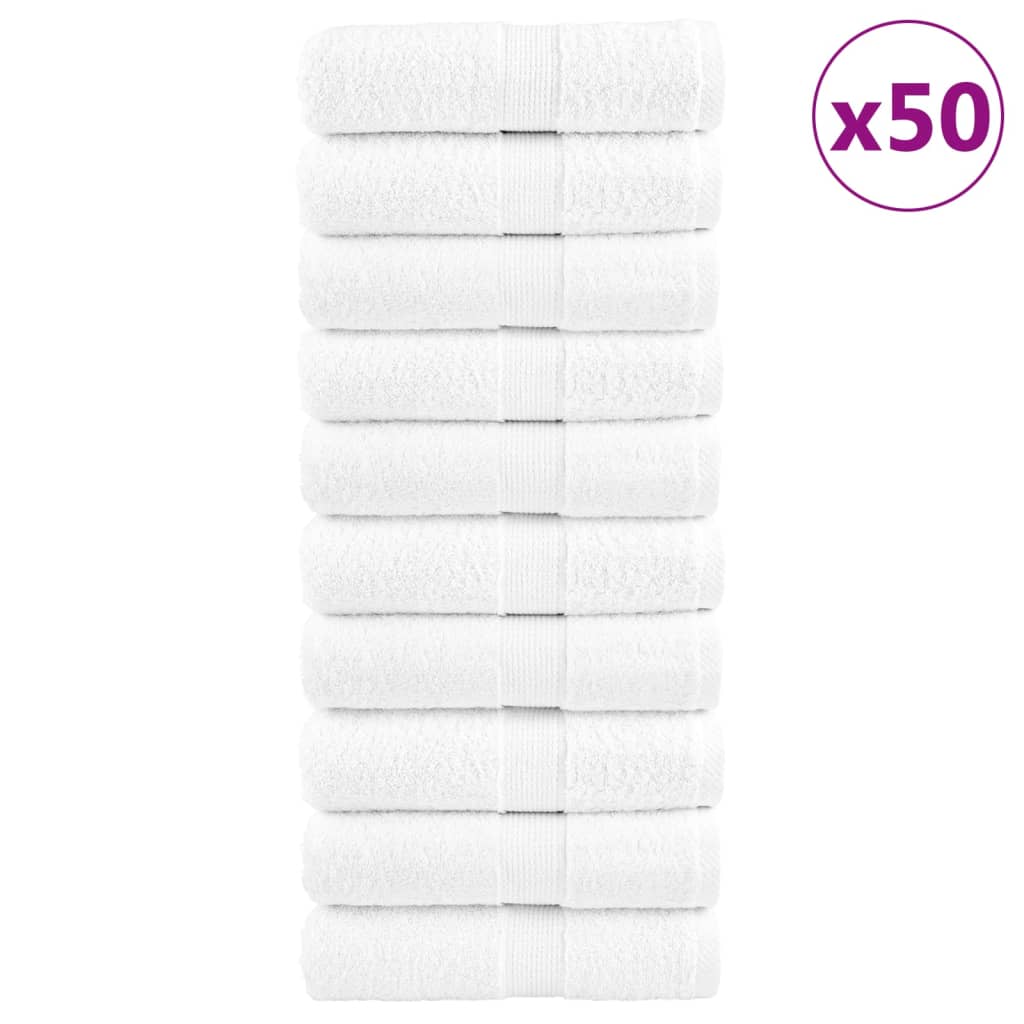 Premium Badetücher Solund 4 Stk. 600 G/M² Weiß