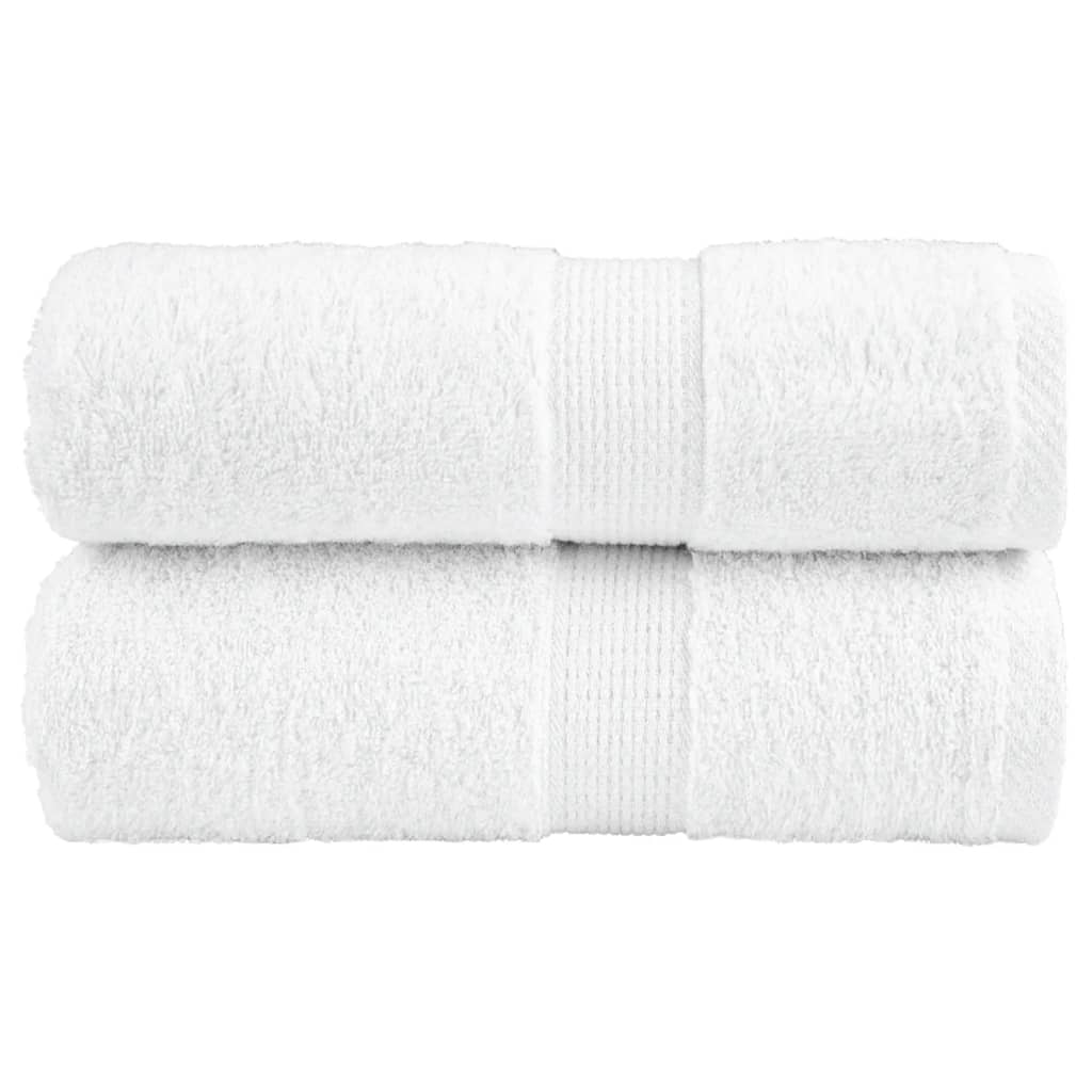 Premium Badetücher Solund 4 Stk. 600 G/M² Weiß