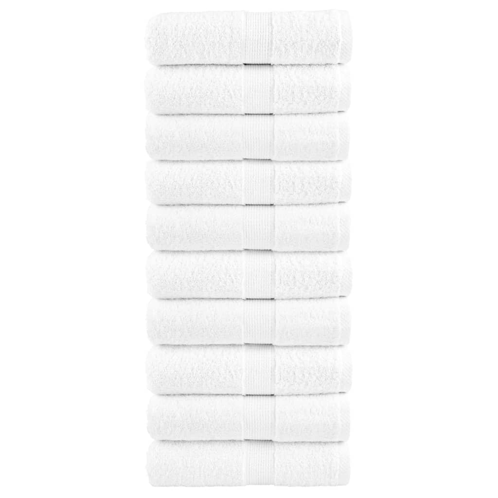 Premium Badetücher Solund 4 Stk. 600 G/M² Weiß