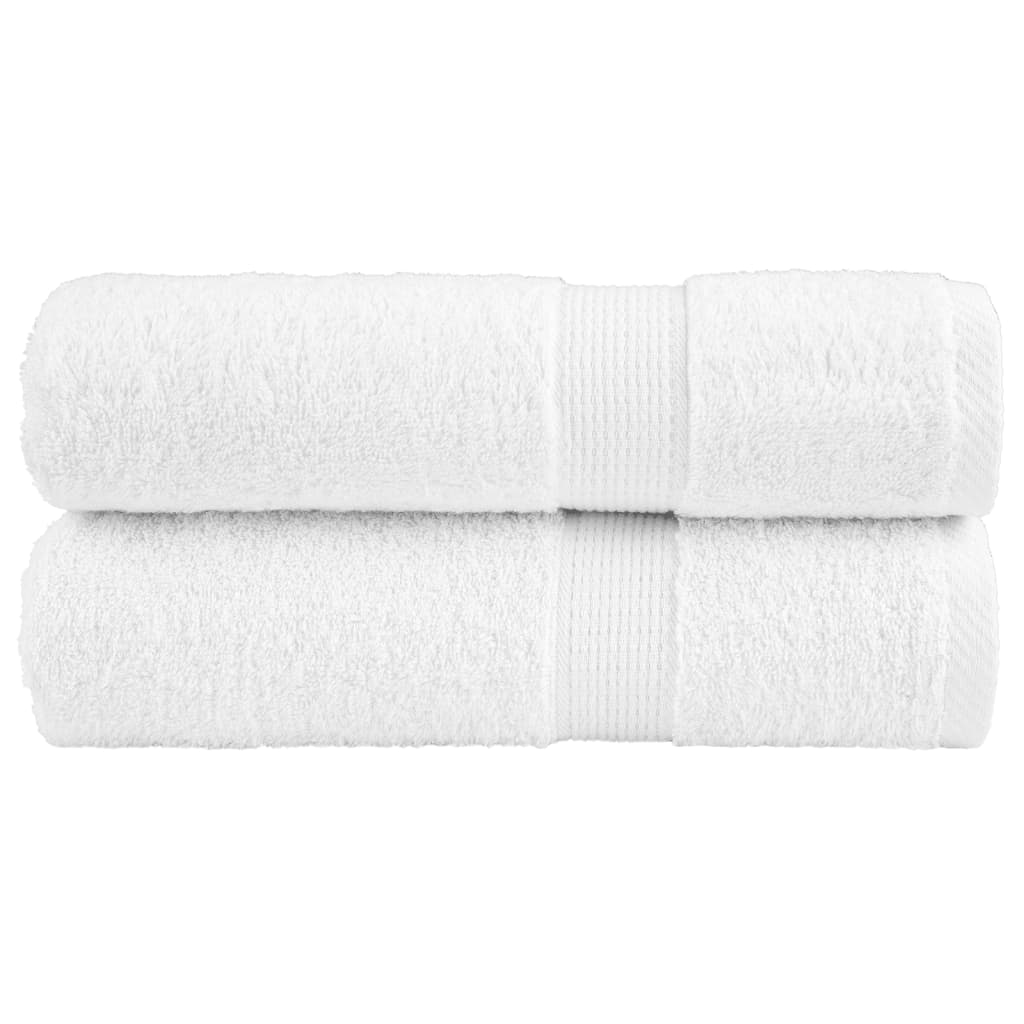 Premium Badetücher Solund 4 Stk. 600 G/M² Weiß