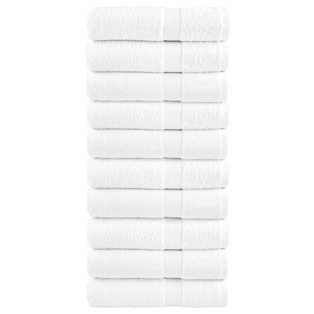 Premium Badetücher Solund 4 Stk. 600 G/M² Weiß