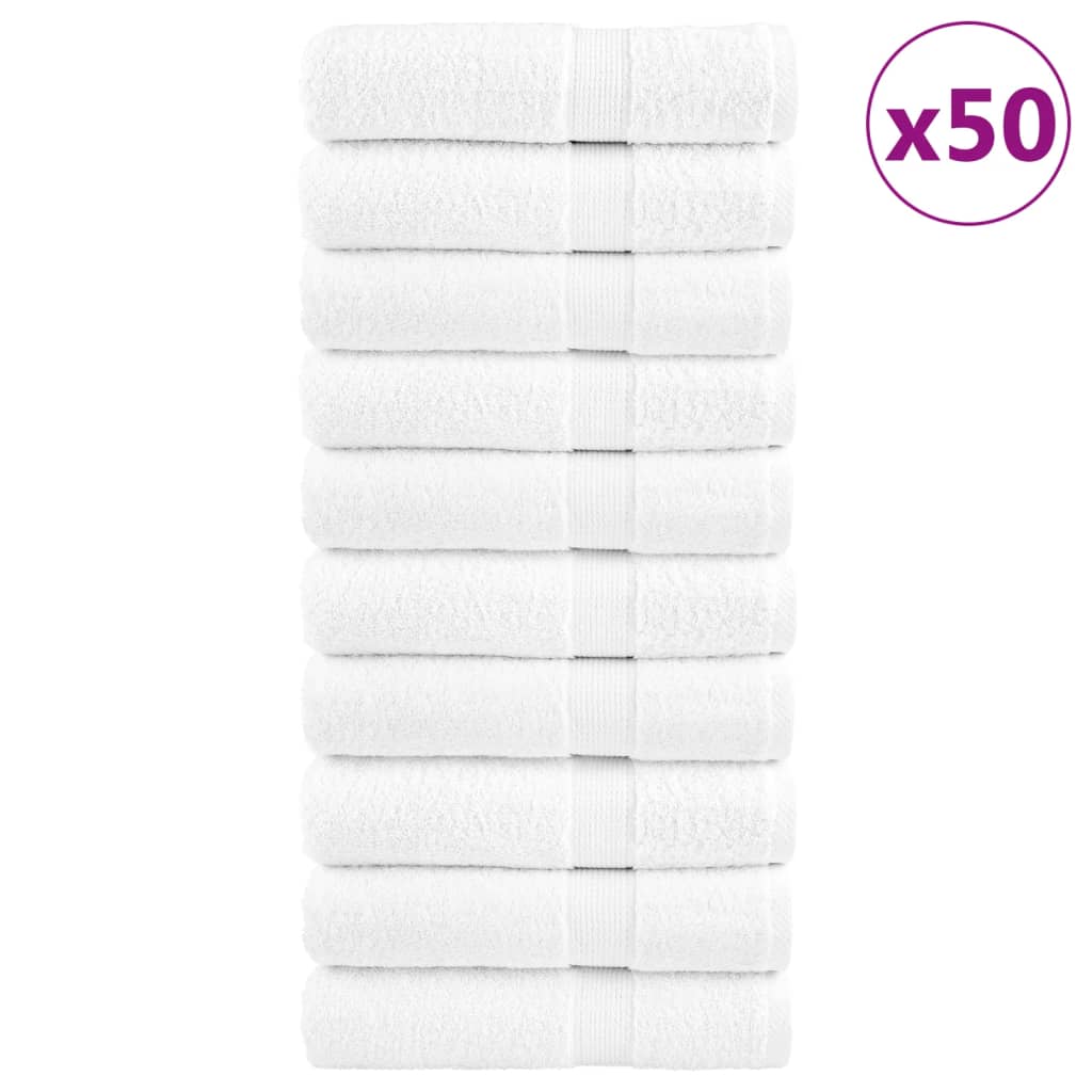 Premium Badetücher Solund 4 Stk. 600 G/M² Weiß