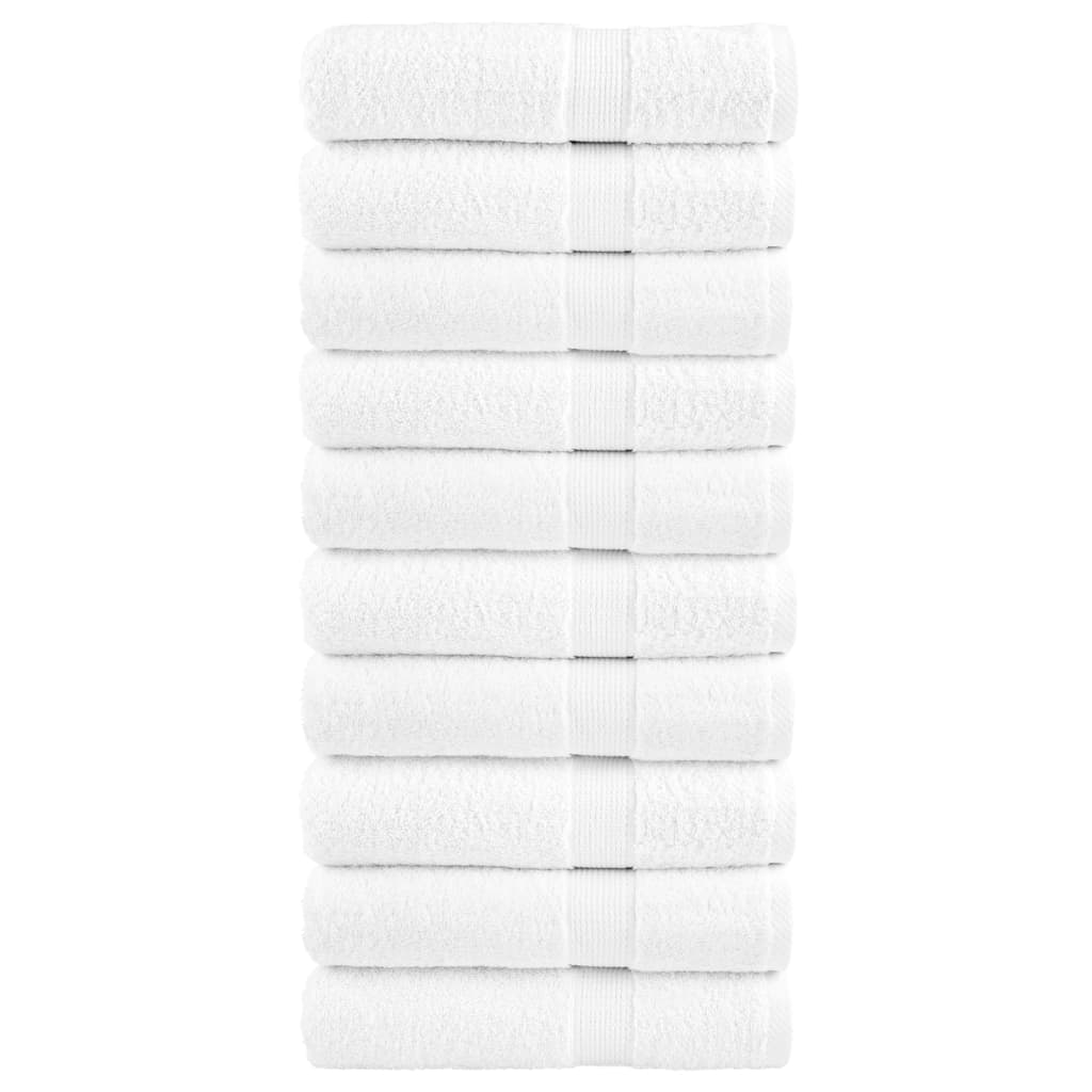 Premium Badetücher Solund 4 Stk. 600 G/M² Weiß