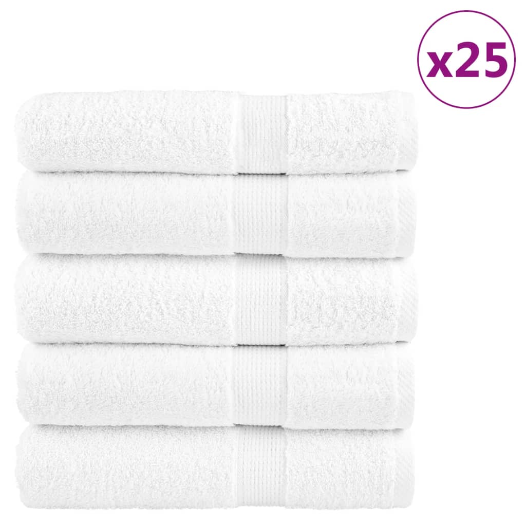 Premium Badetücher Solund 4 Stk. 600 G/M² Weiß