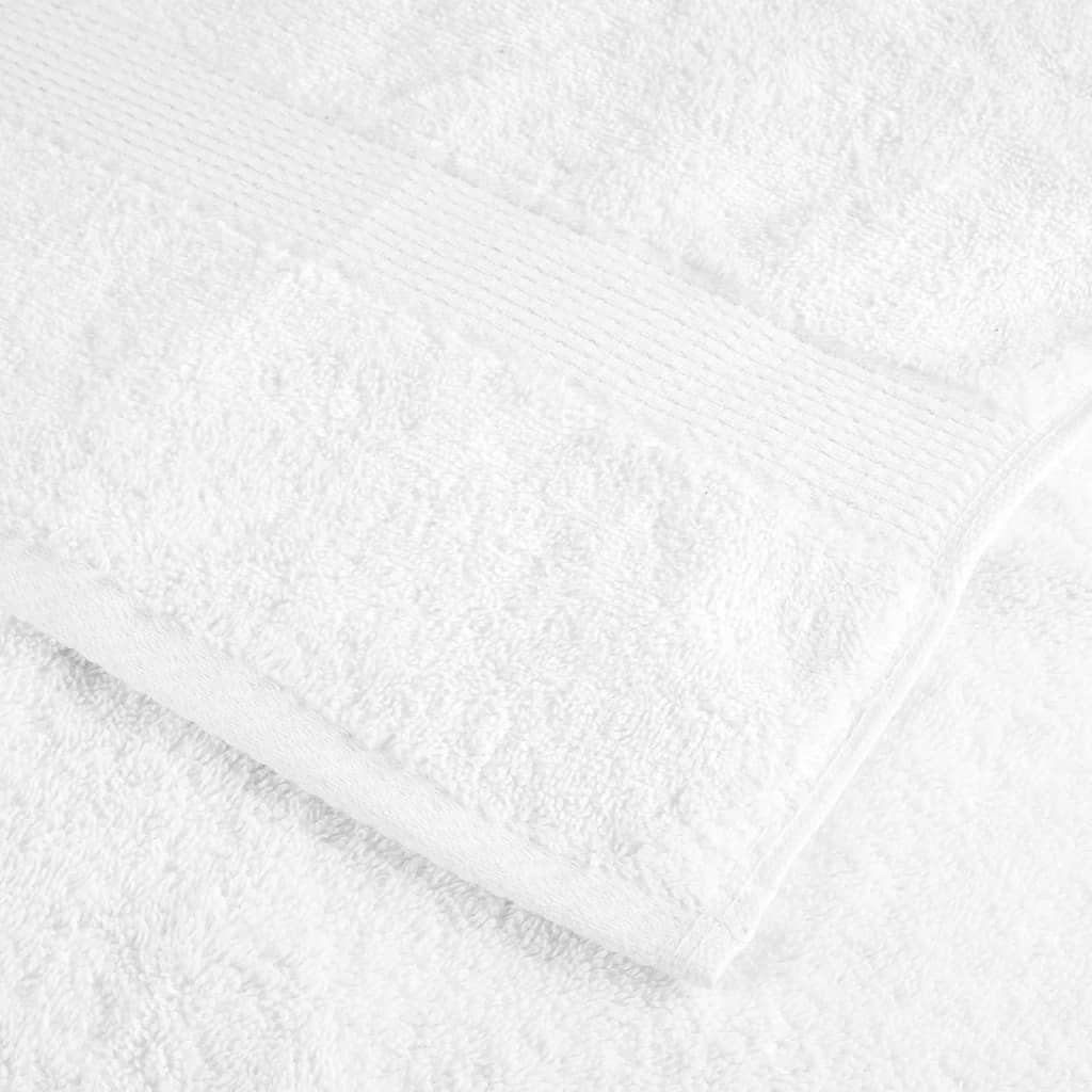 Premium Badetücher Solund 4 Stk. 600 G/M² Weiß