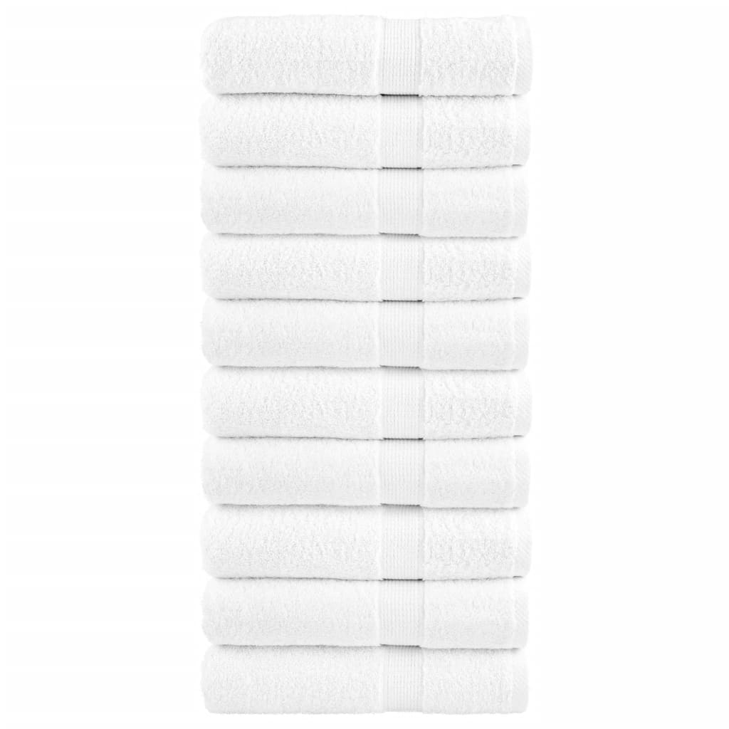 Premium Badetücher Solund 4 Stk. 600 G/M² Weiß