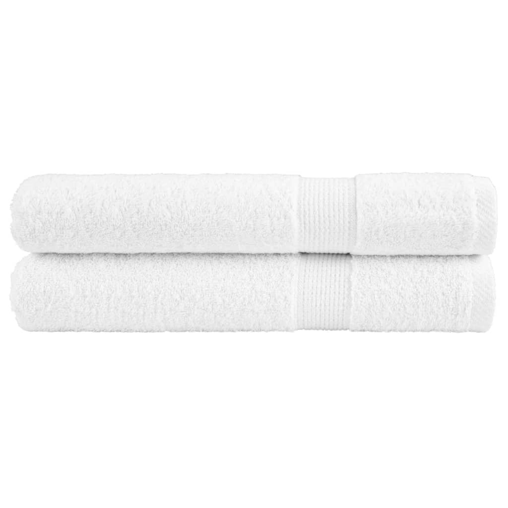 Premium Badetücher Solund 4 Stk. 600 G/M² Weiß