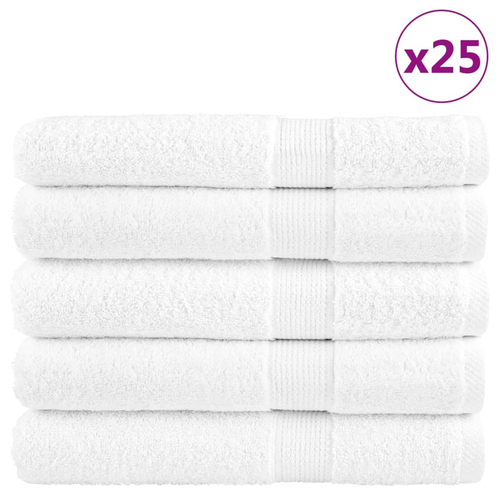 Premium Badetücher Solund 4 Stk. 600 G/M² Weiß