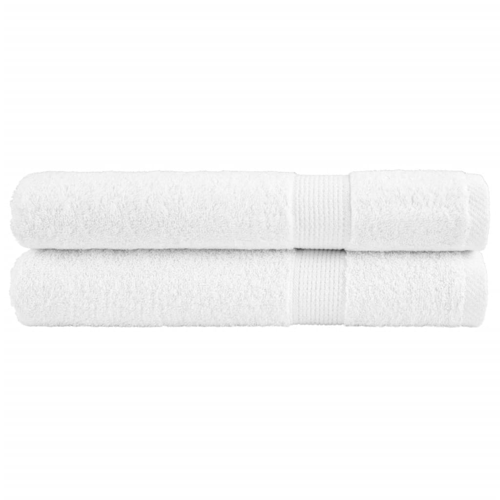 Premium Badetücher Solund 4 Stk. 600 G/M² Weiß