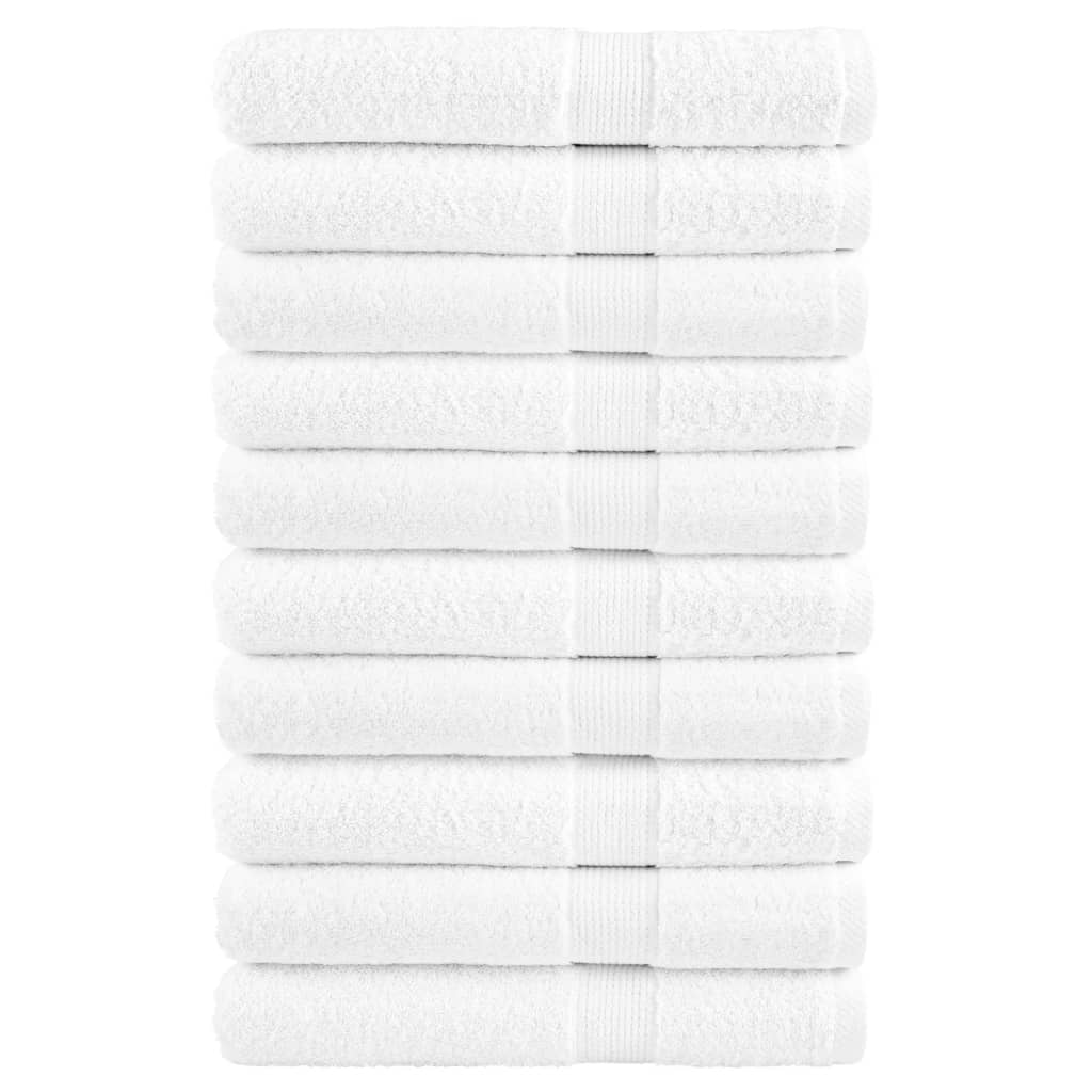 Premium Badetücher Solund 4 Stk. 600 G/M² Weiß