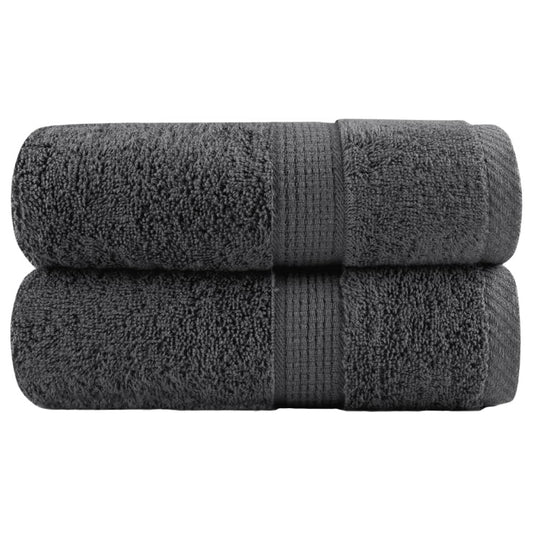 Premium Gästetücher Solund 2 Stk. 600 G/M² Anthrazit