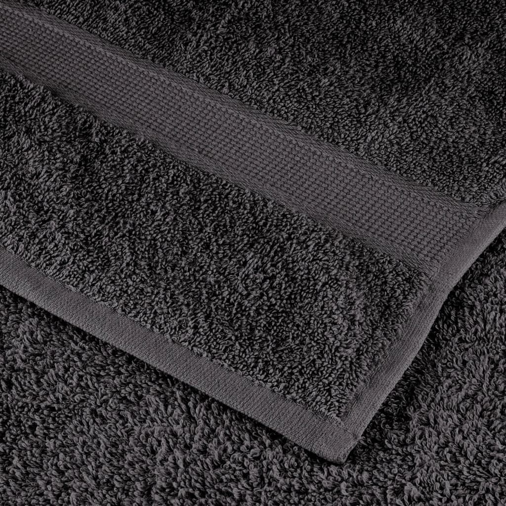 Premium Gästetücher Solund 2 Stk. 600 G/M² Anthrazit