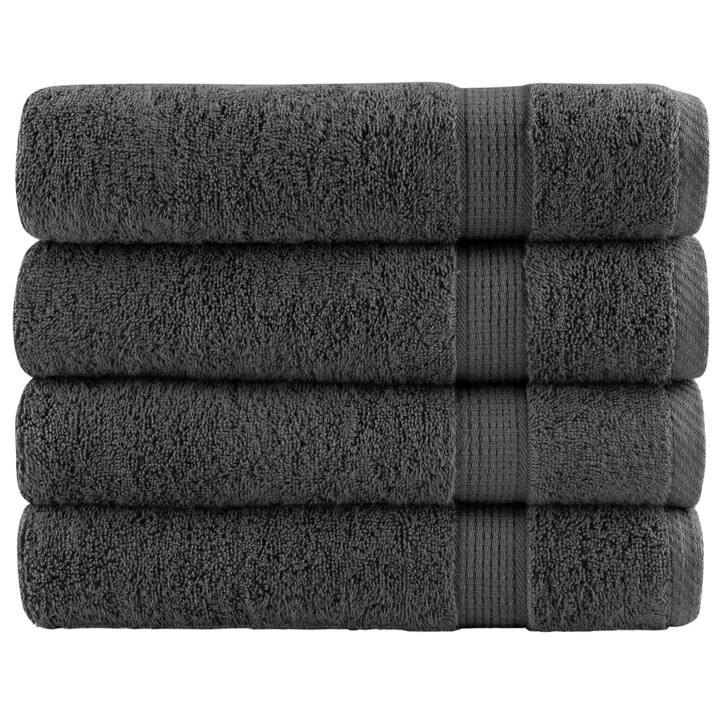 Premium Gästetücher Solund 2 Stk. 600 G/M² Anthrazit