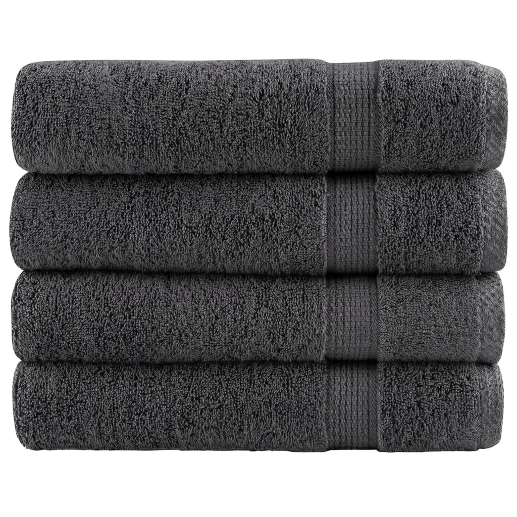 Premium Gästetücher Solund 2 Stk. 600 G/M² Anthrazit
