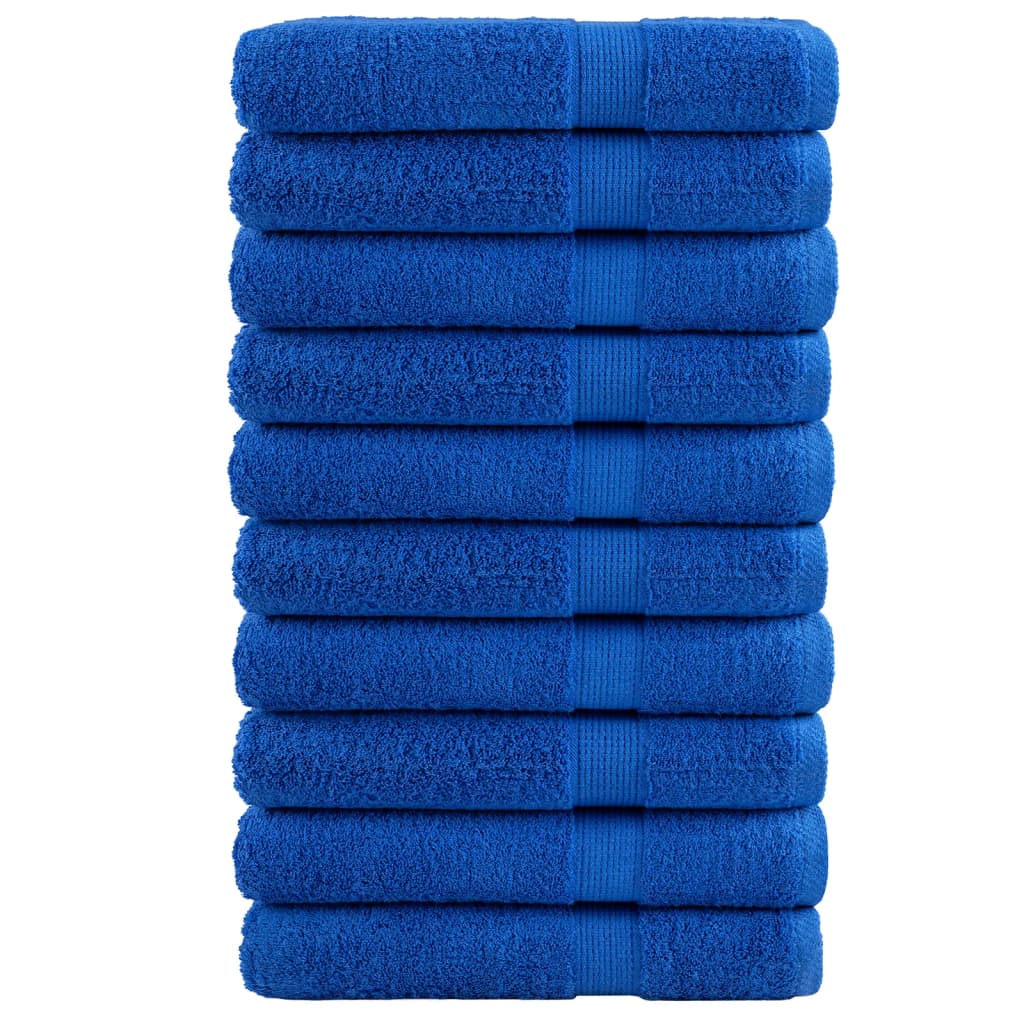 Premium Handtücher Solund 4 Stk. 600 G/M² Blau
