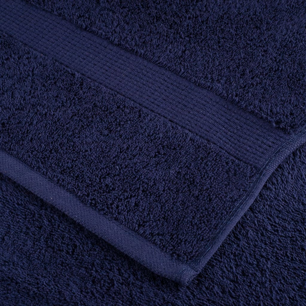 Premium-Waschtücher Solund 4 Stk. 600 G/M² Marineblau