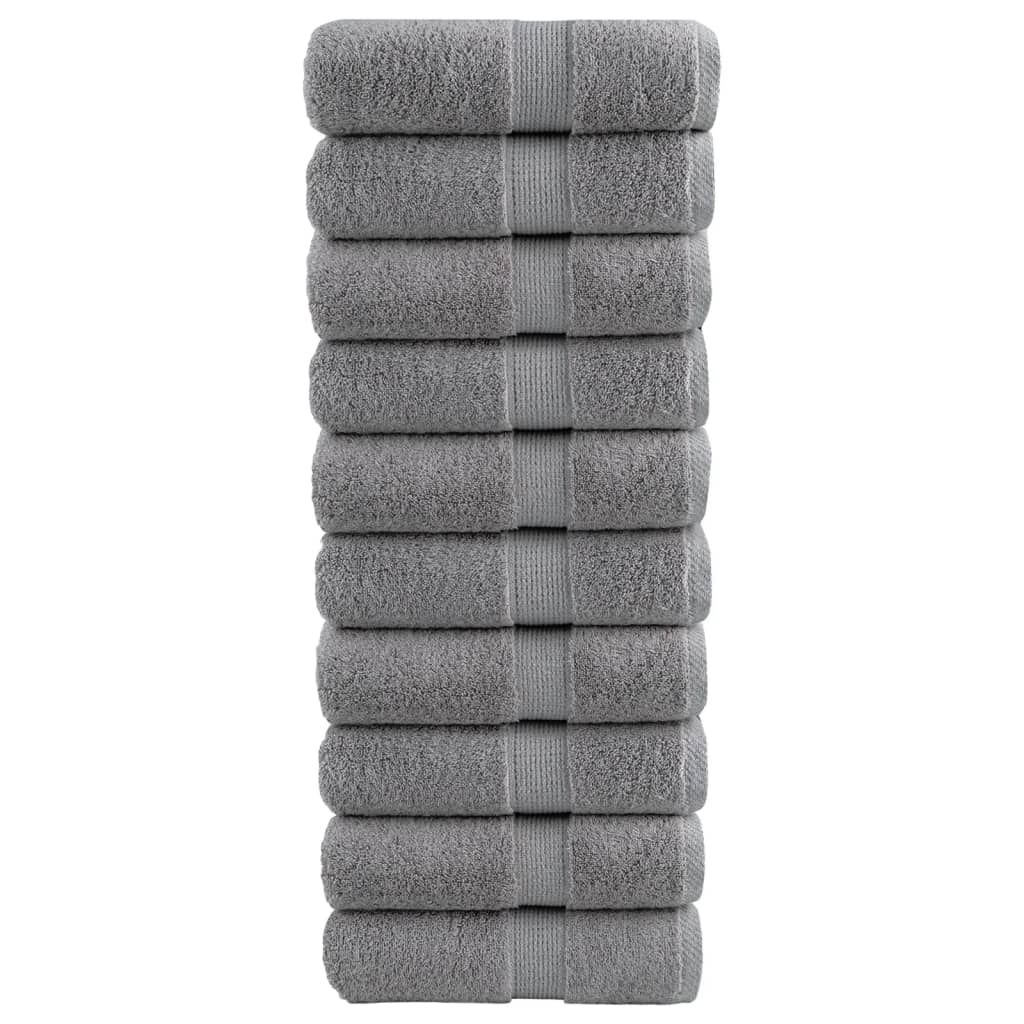 Premium Handtücher Solund 2 Stk. 600 G/M² Grau