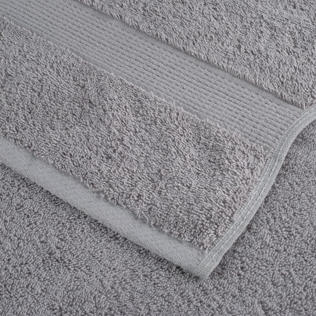 Premium-Waschtücher Solund 10 Stk. 600 G/M² Grau