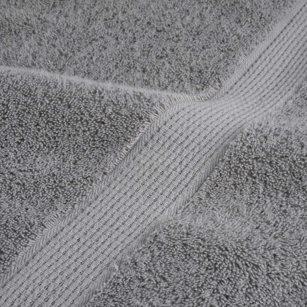 Premium-Waschtücher Solund 10 Stk. 600 G/M² Grau