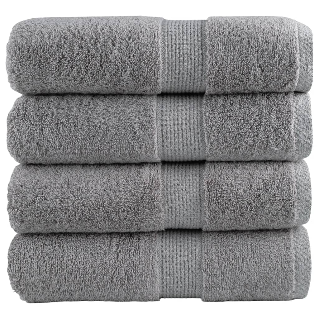 Premium Handtücher Solund 2 Stk. 600 G/M² Grau