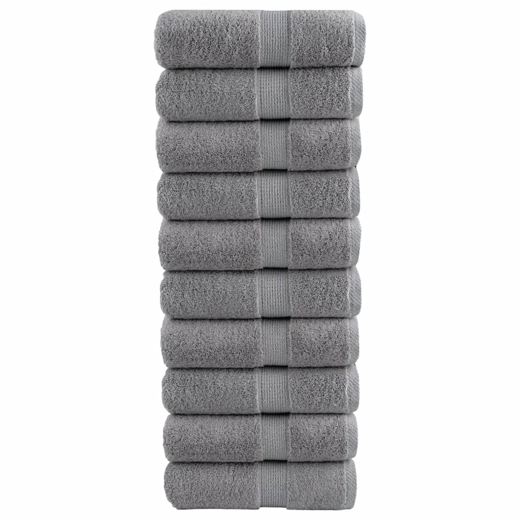 Premium Handtücher Solund 2 Stk. 600 G/M² Grau