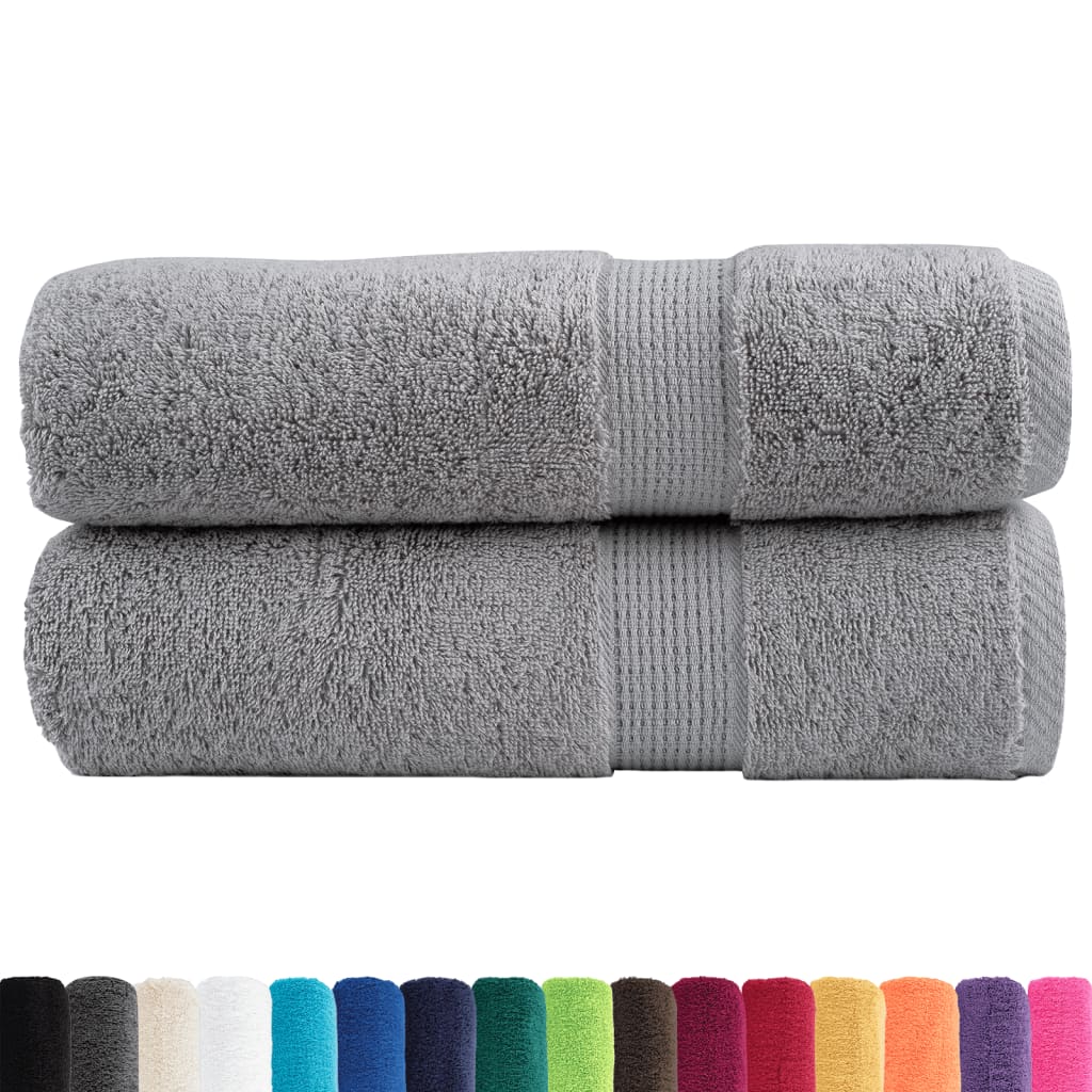 Premium Handtücher Solund 2 Stk. 600 G/M² Grau