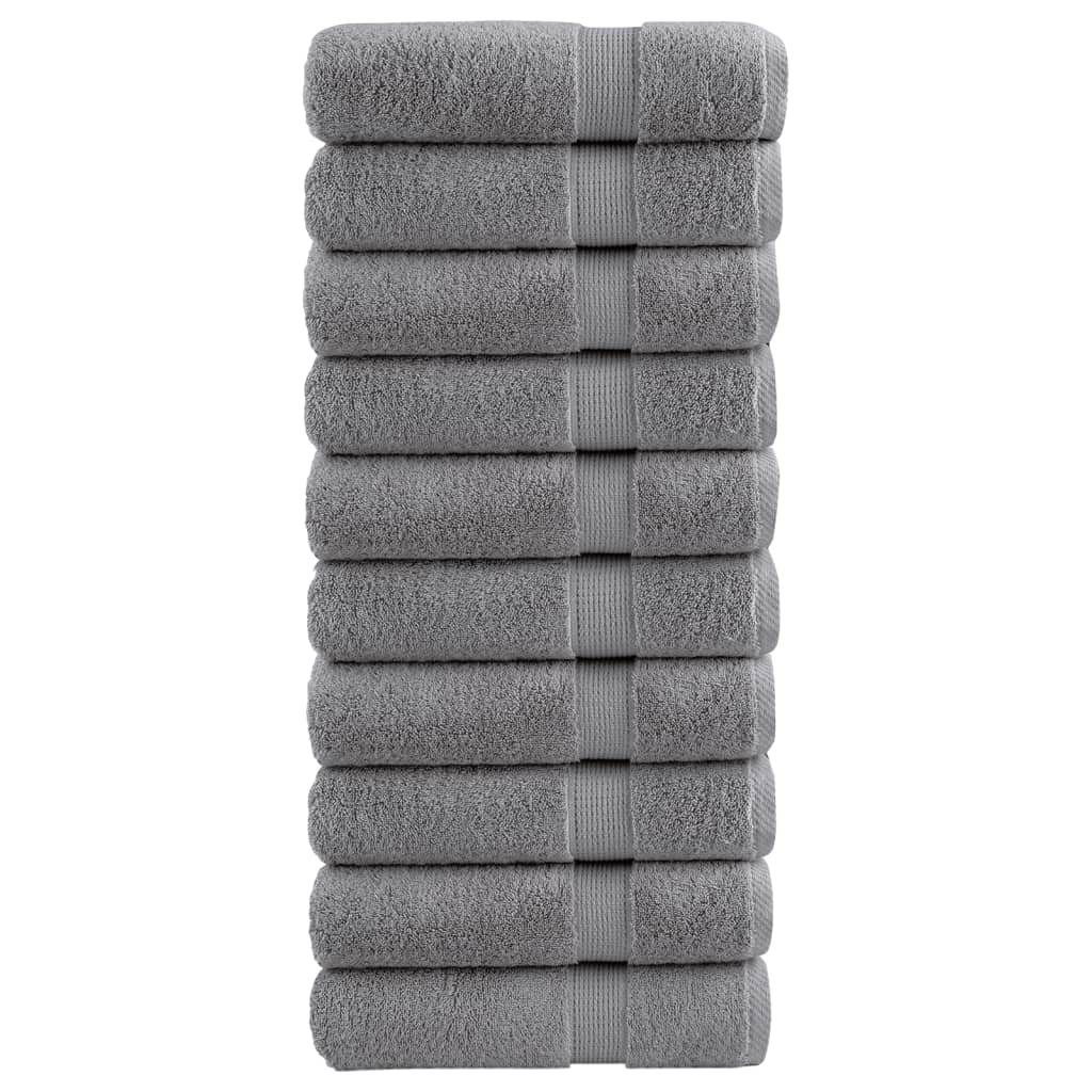 Premium Handtücher Solund 2 Stk. 600 G/M² Grau