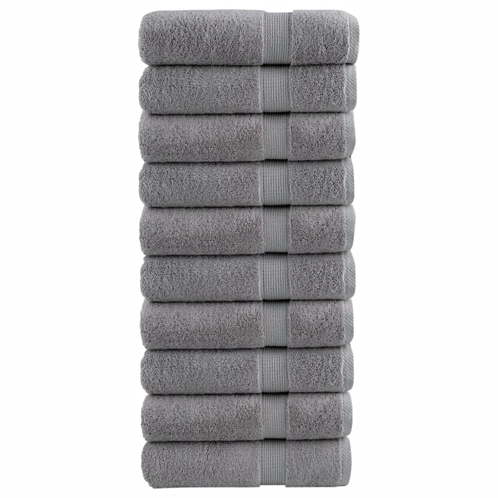 Premium Handtücher Solund 2 Stk. 600 G/M² Grau