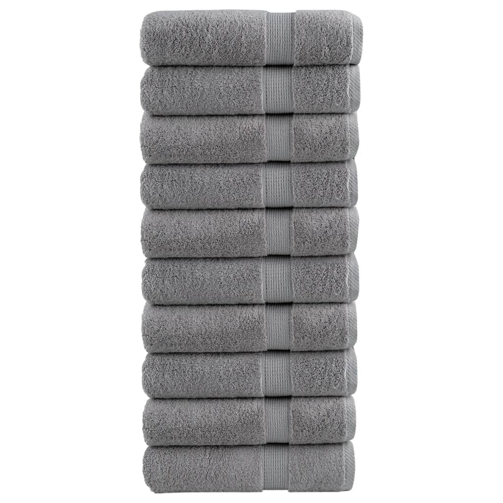 Premium Handtücher Solund 2 Stk. 600 G/M² Grau