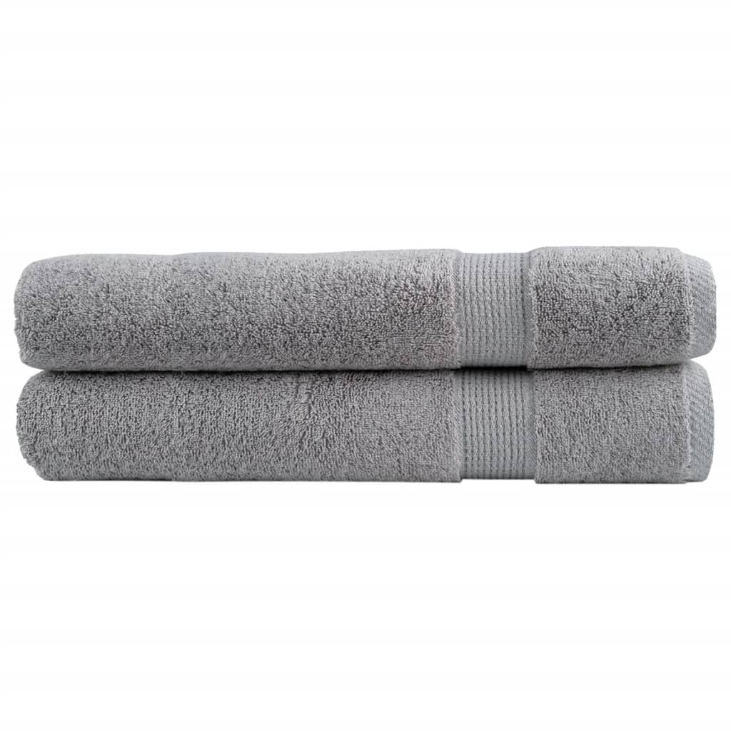 Premium Handtücher Solund 2 Stk. 600 G/M² Grau