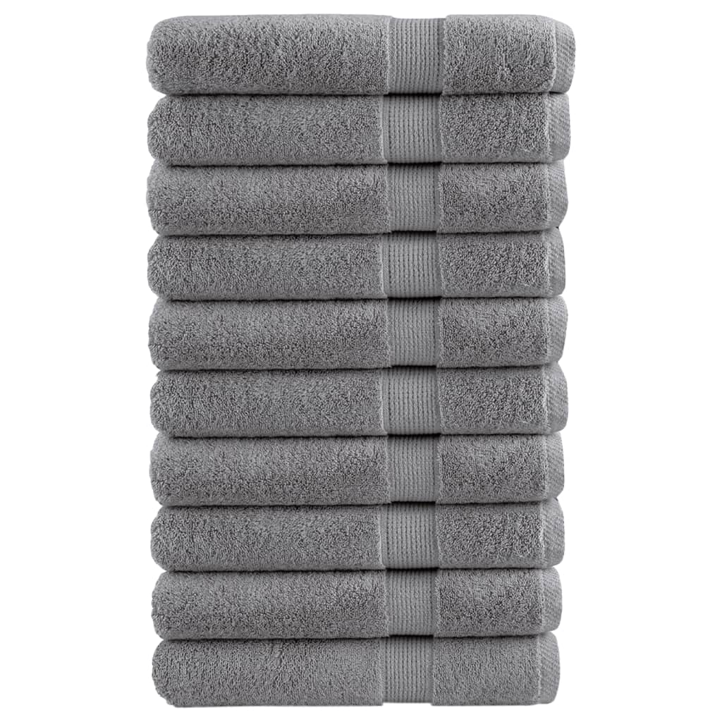Premium Handtücher Solund 2 Stk. 600 G/M² Grau