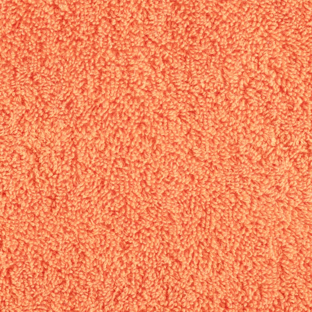 Premium Waschhandtücher Solund 2 Stück 600 G/M² Orange