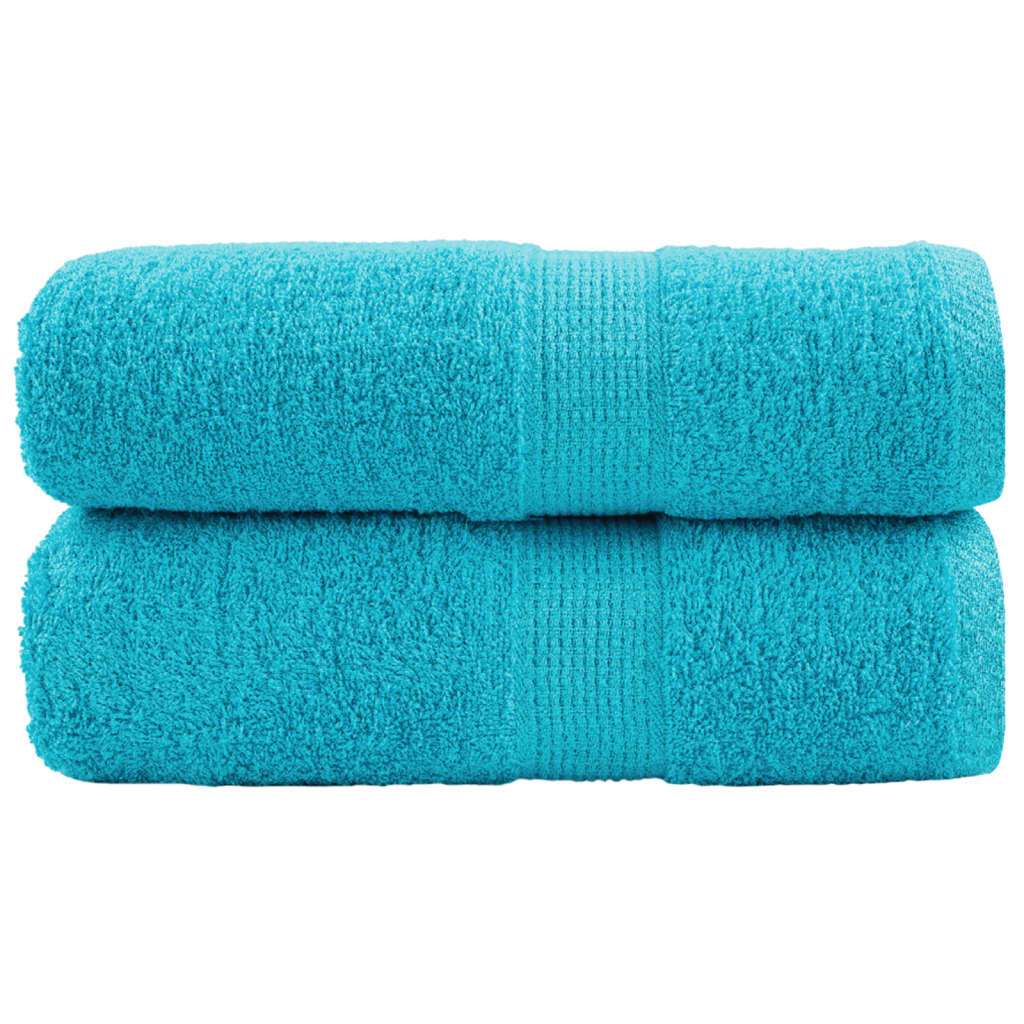 Premium-Handtücher Solund 10 Stk. 600 G/M² Türkis