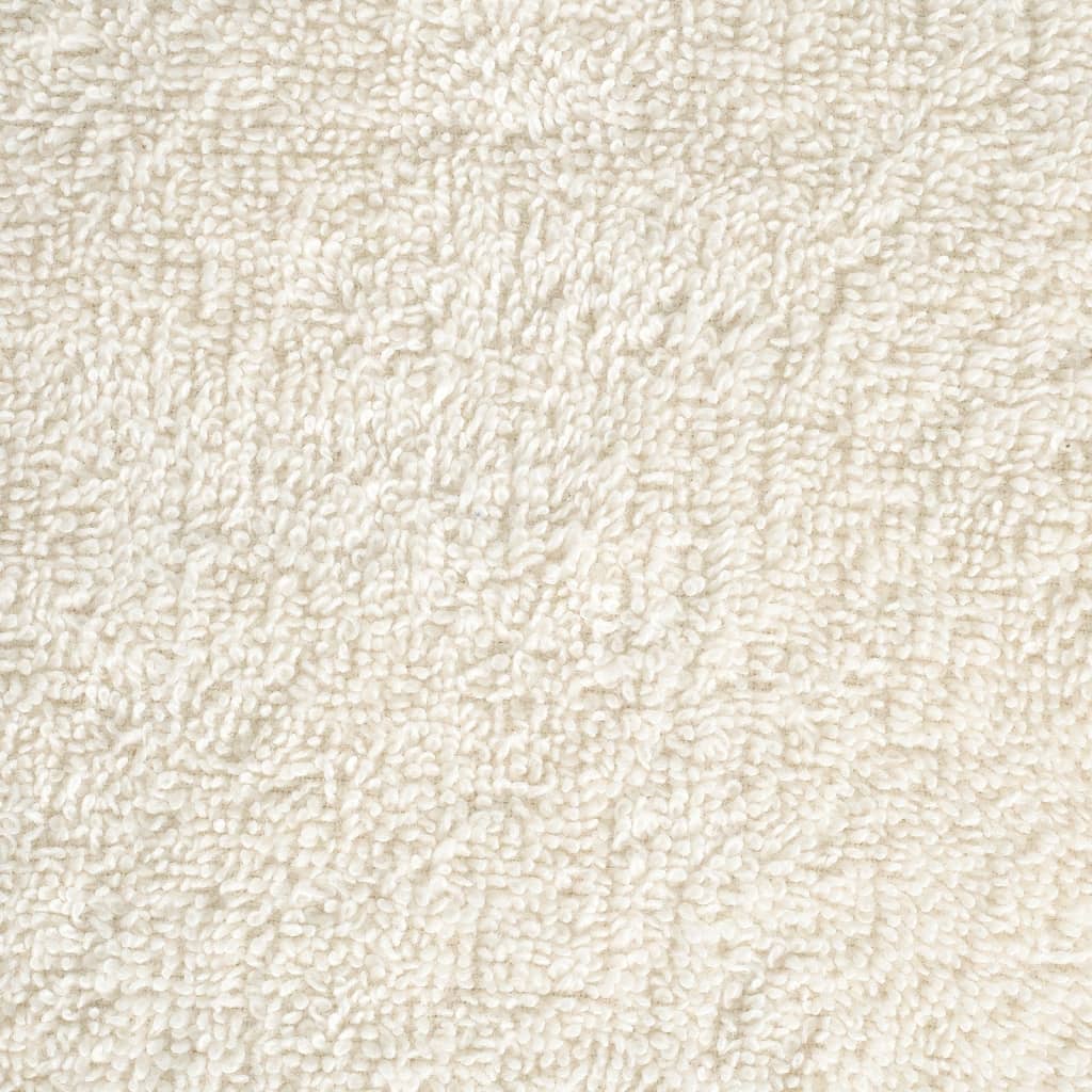 Premium-Gästetücher Solund 2 Stk. Weiß 600 G/M² Creme