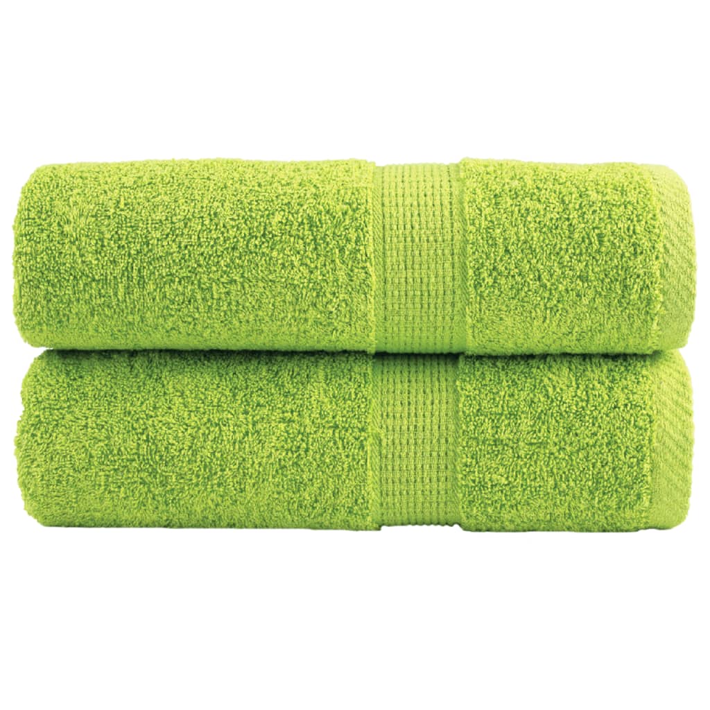Premium-Gästetücher Solund 2 Stk. 600 G/M² Apfelgrün