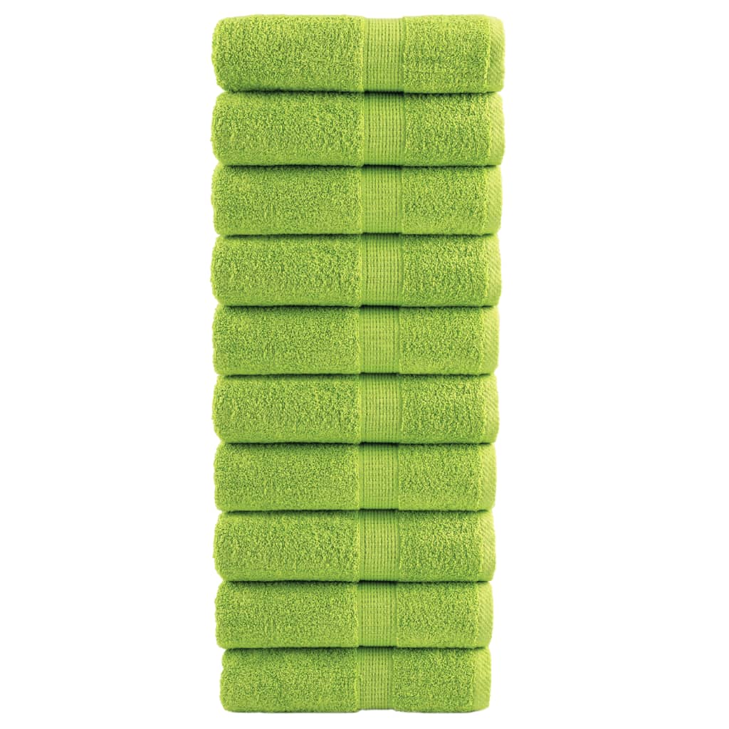 Premium-Gästetücher Solund 2 Stk. 600 G/M² Apfelgrün