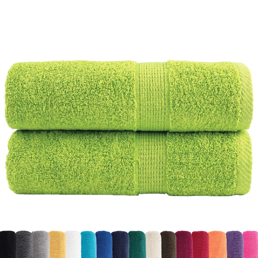 Premium-Gästetücher Solund 2 Stk. 600 G/M² Apfelgrün