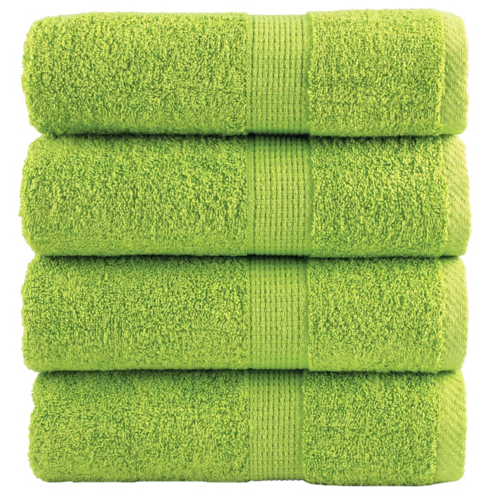 Premium-Gästetücher Solund 2 Stk. 600 G/M² Apfelgrün