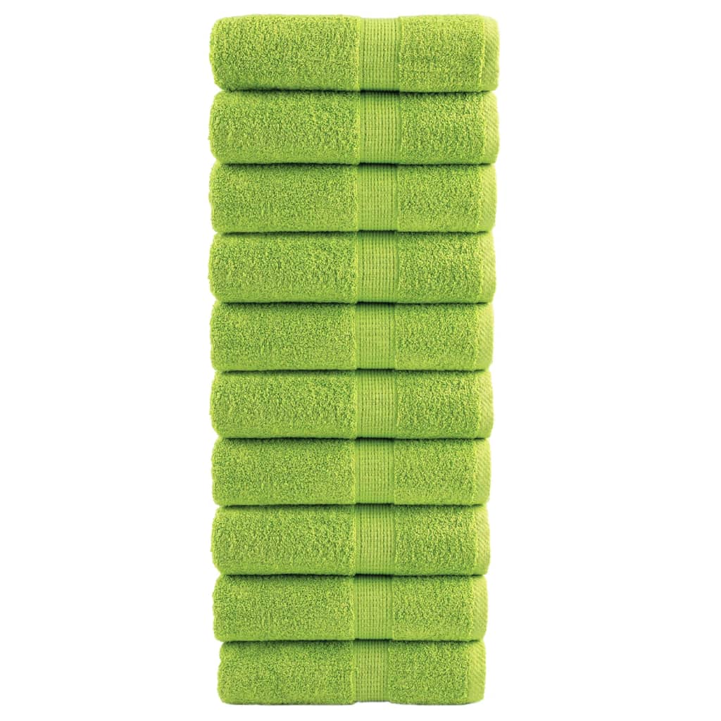 Premium-Gästetücher Solund 2 Stk. 600 G/M² Apfelgrün