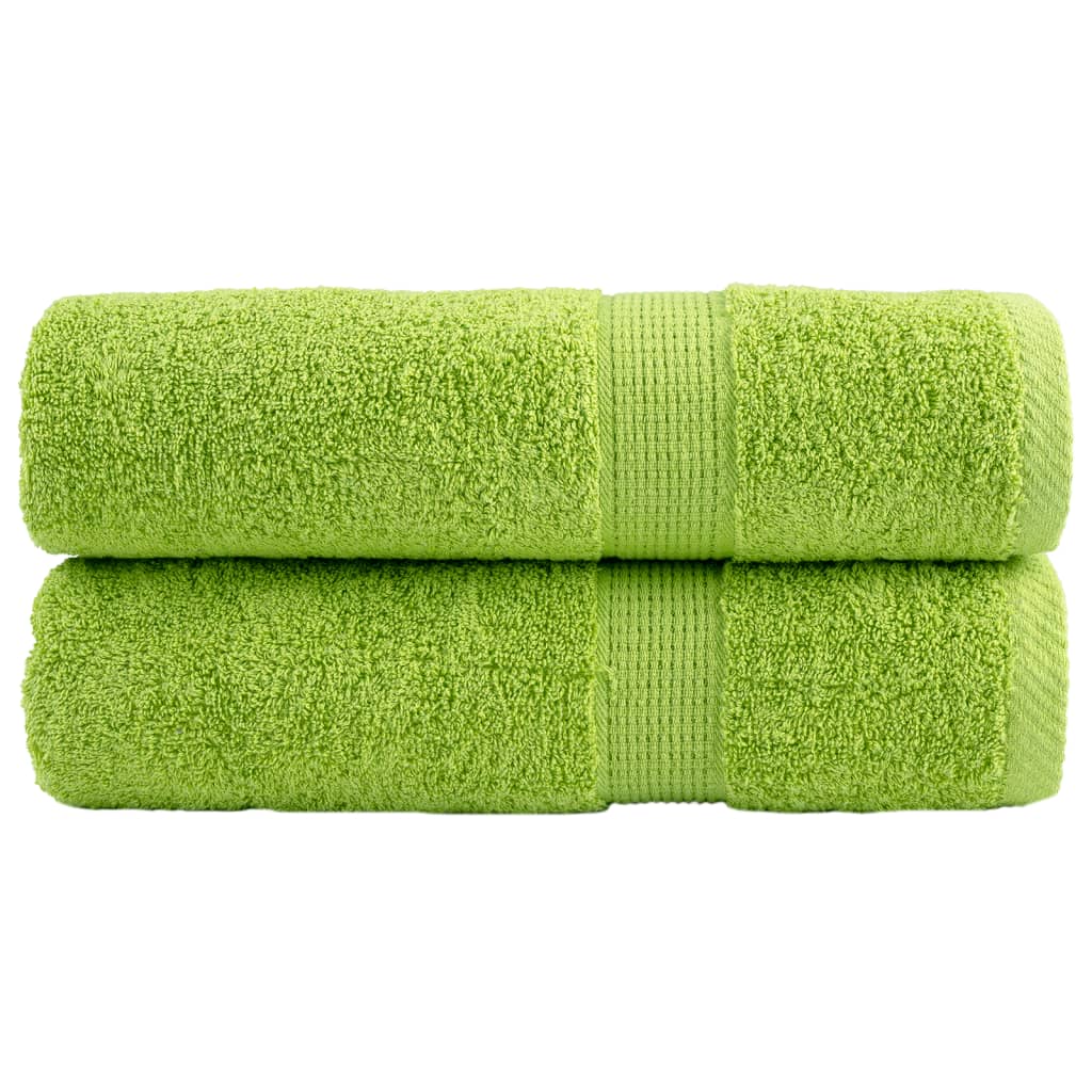 Premium-Gästetücher Solund 2 Stk. 600 G/M² Apfelgrün