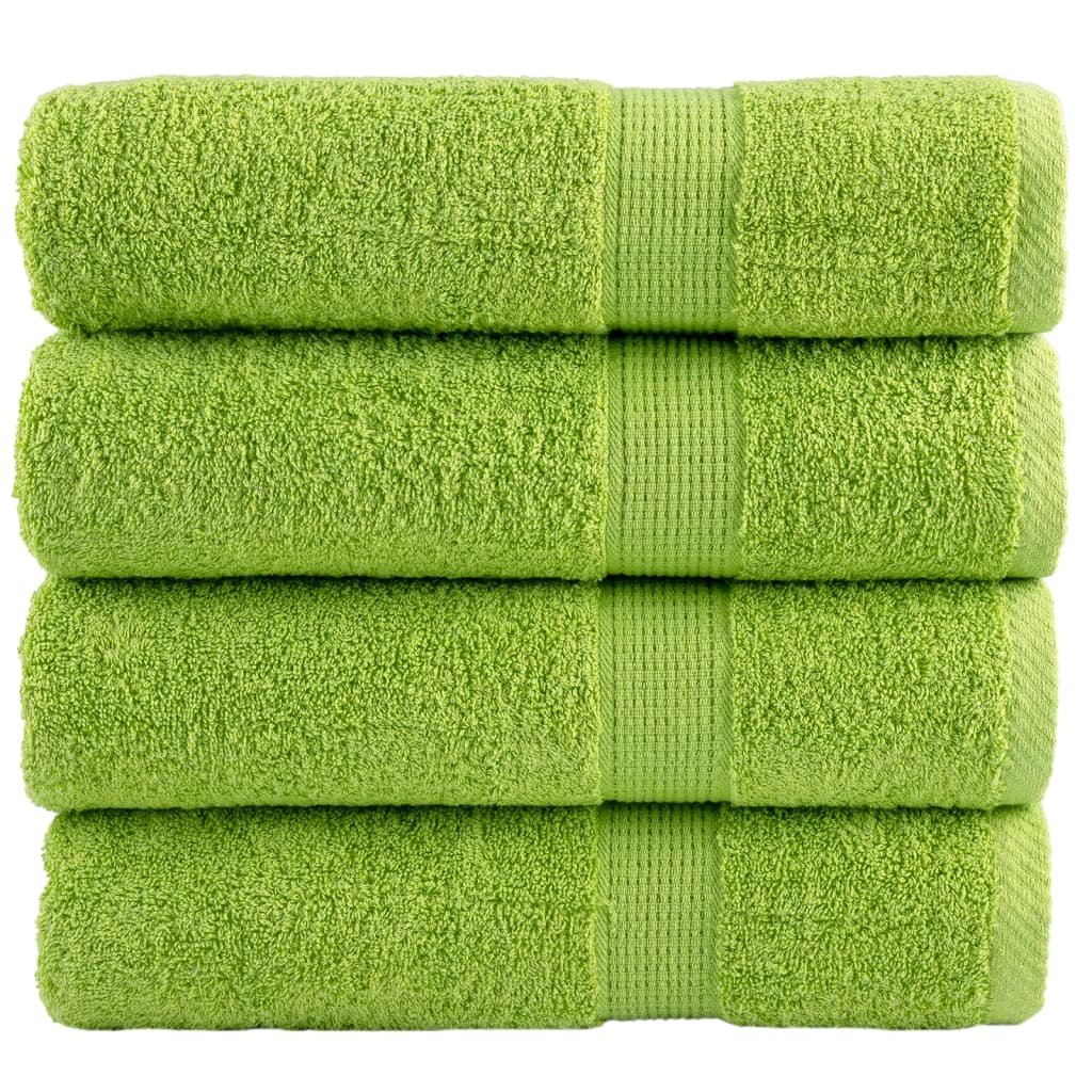 Premium-Gästetücher Solund 2 Stk. 600 G/M² Apfelgrün